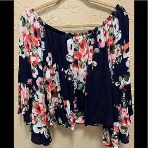 Off the shoulder blouse